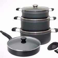 HOFFNER NONSTICK POT 8PCS